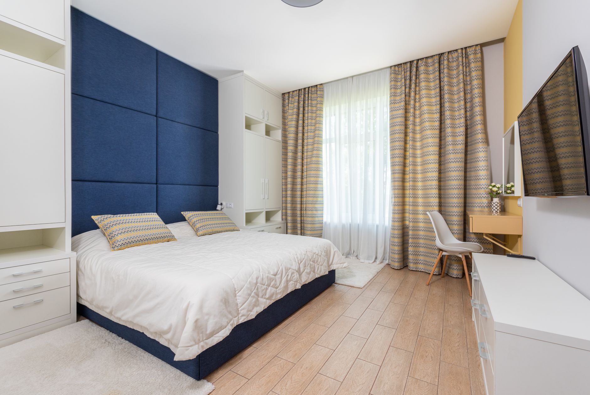 Opgeruimde ruimte bij verhuizing — illustratie bij "Checklist: opruimen voor een verhuizing"